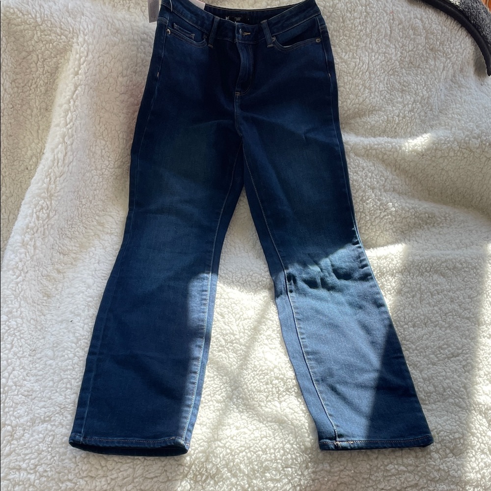 Classic Navy Women's Straight Jeans